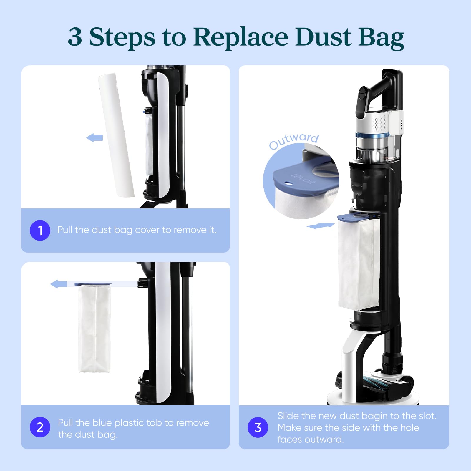 Levoit AERO Station Dust Bag