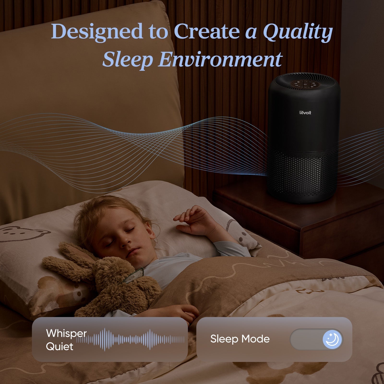 Levoit Core® 300-P Black Air Purifier